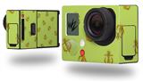 Anchors Away Sage Green - Decal Style Skin fits GoPro Hero 3+ Camera (GOPRO NOT INCLUDED)