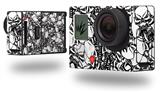 Scattered Skulls White - Decal Style Skin fits GoPro Hero 3+ Camera (GOPRO NOT INCLUDED)