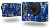 HEX Mesh Camo 01 Blue Bright - Decal Style Skin fits GoPro Hero 3+ Camera (GOPRO NOT INCLUDED)