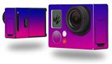 Smooth Fades Hot Pink Blue - Decal Style Skin fits GoPro Hero 3+ Camera (GOPRO NOT INCLUDED)