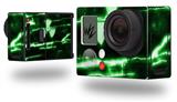 Radioactive Green - Decal Style Skin fits GoPro Hero 3+ Camera (GOPRO NOT INCLUDED)