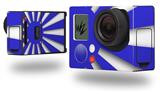 Rising Sun Japanese Flag Blue - Decal Style Skin fits GoPro Hero 3+ Camera (GOPRO NOT INCLUDED)