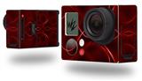 Abstract 01 Red - Decal Style Skin fits GoPro Hero 3+ Camera (GOPRO NOT INCLUDED)
