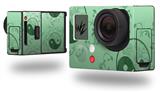 Feminine Yin Yang Green - Decal Style Skin fits GoPro Hero 3+ Camera (GOPRO NOT INCLUDED)