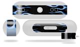 Decal Style Wrap Skin works with Beats Pill Plus Speaker Metal Flames Blue Skin Only (BEATS PILL NOT INCLUDED)