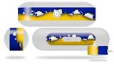 Decal Style Wrap Skin works with Beats Pill Plus Speaker Ripped Colors Blue Yellow Skin Only (BEATS PILL NOT INCLUDED)