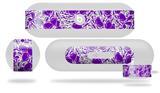 Decal Style Wrap Skin works with Beats Pill Plus Speaker Scattered Skulls Purple Skin Only (BEATS PILL NOT INCLUDED)