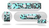 Decal Style Wrap Skin works with Beats Pill Plus Speaker WraptorCamo Old School Camouflage Camo Neon Teal Skin Only (BEATS PILL NOT INCLUDED)