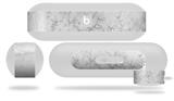 Decal Style Wrap Skin works with Beats Pill Plus Speaker Marble Granite 09 White Gray Skin Only (BEATS PILL NOT INCLUDED)