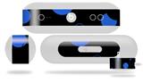 Decal Style Wrap Skin works with Beats Pill Plus Speaker Lots of Dots Blue on Black Skin Only (BEATS PILL NOT INCLUDED)