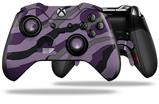 Camouflage Purple - Decal Style Skin fits Microsoft XBOX One ELITE Wireless Controller (CONTROLLER NOT INCLUDED)