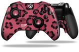 Leopard Skin Pink - Decal Style Skin fits Microsoft XBOX One ELITE Wireless Controller (CONTROLLER NOT INCLUDED)