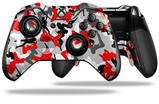 Sexy Girl Silhouette Camo Red - Decal Style Skin fits Microsoft XBOX One ELITE Wireless Controller (CONTROLLER NOT INCLUDED)