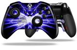 Lightning Blue - Decal Style Skin fits Microsoft XBOX One ELITE Wireless Controller (CONTROLLER NOT INCLUDED)