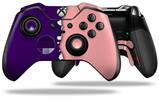 Ripped Colors Purple Pink - Decal Style Skin fits Microsoft XBOX One ELITE Wireless Controller (CONTROLLER NOT INCLUDED)