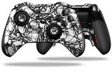 Scattered Skulls White - Decal Style Skin fits Microsoft XBOX One ELITE Wireless Controller (CONTROLLER NOT INCLUDED)