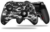 WraptorCamo Digital Camo Gray - Decal Style Skin fits Microsoft XBOX One ELITE Wireless Controller (CONTROLLER NOT INCLUDED)