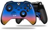 Smooth Fades Sunset - Decal Style Skin fits Microsoft XBOX One ELITE Wireless Controller (CONTROLLER NOT INCLUDED)