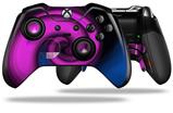 Alecias Swirl 01 Purple - Decal Style Skin fits Microsoft XBOX One ELITE Wireless Controller (CONTROLLER NOT INCLUDED)
