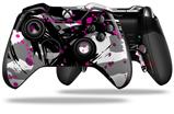 Abstract 02 Pink - Decal Style Skin fits Microsoft XBOX One ELITE Wireless Controller (CONTROLLER NOT INCLUDED)