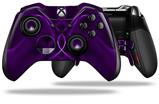 Abstract 01 Purple - Decal Style Skin fits Microsoft XBOX One ELITE Wireless Controller (CONTROLLER NOT INCLUDED)