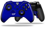 Solids Collection Royal Blue - Decal Style Skin fits Microsoft XBOX One ELITE Wireless Controller (CONTROLLER NOT INCLUDED)