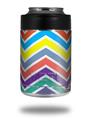 Skin Decal Wrap for Yeti Colster, Ozark Trail and RTIC Can Coolers - Zig Zag Colors 04 (COOLER NOT INCLUDED)