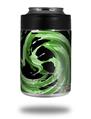 Skin Decal Wrap for Yeti Colster, Ozark Trail and RTIC Can Coolers - Alecias Swirl 02 Green (COOLER NOT INCLUDED)
