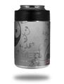 Skin Decal Wrap for Yeti Colster, Ozark Trail and RTIC Can Coolers - Feminine Yin Yang Gray (COOLER NOT INCLUDED)