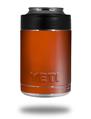 Skin Decal Wrap for Yeti Colster, Ozark Trail and RTIC Can Coolers - Solids Collection Burnt Orange (COOLER NOT INCLUDED)