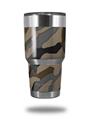 Skin Decal Wrap for Yeti Tumbler Rambler 30 oz Camouflage Brown (TUMBLER NOT INCLUDED)