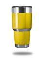 Skin Decal Wrap for Yeti Tumbler Rambler 30 oz Solids Collection Yellow (TUMBLER NOT INCLUDED)
