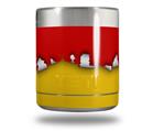Skin Decal Wrap for Yeti Rambler Lowball - Ripped Colors Red Yellow (CUP NOT INCLUDED)