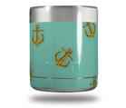 Skin Decal Wrap for Yeti Rambler Lowball - Anchors Away Seafoam Green (CUP NOT INCLUDED)