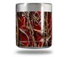 Skin Decal Wrap for Yeti Rambler Lowball - WraptorCamo Grassy Marsh Camo Red (CUP NOT INCLUDED)