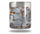Skin Decal Wrap for Yeti Rambler Lowball - Rusted Metal (CUP NOT INCLUDED)