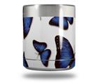 Skin Decal Wrap for Yeti Rambler Lowball - Butterflies Blue (CUP NOT INCLUDED)