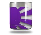 Skin Decal Wrap for Yeti Rambler Lowball - Rising Sun Japanese Flag Purple (CUP NOT INCLUDED)