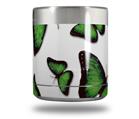 Skin Decal Wrap for Yeti Rambler Lowball - Butterflies Green (CUP NOT INCLUDED)