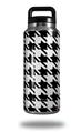 Skin Decal Wrap for Yeti Rambler Bottle 36oz Houndstooth Black and White (YETI NOT INCLUDED)