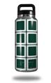 Skin Decal Wrap for Yeti Rambler Bottle 36oz Squared Hunter Green (YETI NOT INCLUDED)