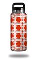 Skin Decal Wrap for Yeti Rambler Bottle 36oz Boxed Red (YETI NOT INCLUDED)