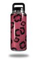 Skin Decal Wrap for Yeti Rambler Bottle 36oz Leopard Skin Pink (YETI NOT INCLUDED)
