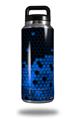 Skin Decal Wrap for Yeti Rambler Bottle 36oz HEX Blue (YETI NOT INCLUDED)