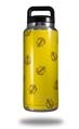 Skin Decal Wrap for Yeti Rambler Bottle 36oz Anchors Away Yellow (YETI NOT INCLUDED)