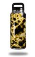 Skin Decal Wrap for Yeti Rambler Bottle 36oz Electrify Yellow (YETI NOT INCLUDED)