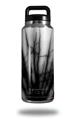Skin Decal Wrap for Yeti Rambler Bottle 36oz Lightning Black (YETI NOT INCLUDED)