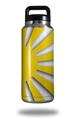 Skin Decal Wrap for Yeti Rambler Bottle 36oz Rising Sun Japanese Flag Yellow (YETI NOT INCLUDED)
