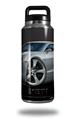 Skin Decal Wrap for Yeti Rambler Bottle 36oz 2010 Camaro RS Silver (YETI NOT INCLUDED)