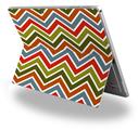 Decal Style Vinyl Skin for Microsoft Surface Pro 4 - Zig Zag Colors 01 -  (SURFACE NOT INCLUDED)